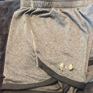 Grey Under Armour shorts